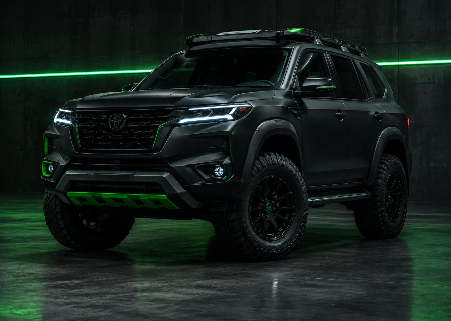 Toyota Fortuner "Black Ops"